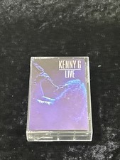KENNY G: LIVE - 1989 Tested CASSETTE TAPE - Arista