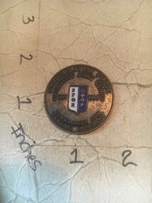 US Army 11th Area Support Group Operation Joint Guard Challenge Coin 9/10/25