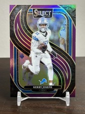 2024 Select Kerby Joseph Purple Prizm /75 Detroit Lions Premier Level