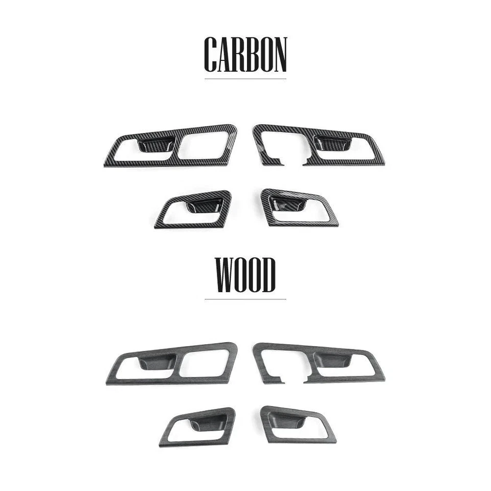 4pcs Inner Door Handle Bowl Panel Cover Molding Trim for Kia Sportage 2017-2022 - Image 2 of 4