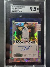 2021 Panini Contenders - Rookie Ticket Cracked Ice Tarik Skubal #/23 SGC 9.5 🔥