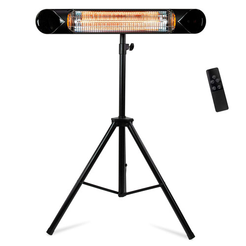 Infrared Electric Patio Heater - Indoor/Outdoor Heater - Portable Wall/Garage...