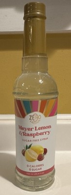 Zerolicious Meyer Lemon & Raspberry Zero Sugar Free Drink-Treat Syrup Calorie