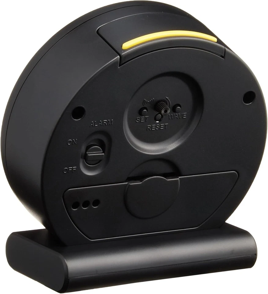 SEIKO Alarm Clock Analog Black KR328K 10.9×10.3×6.1cm Japan - Image 4 of 4