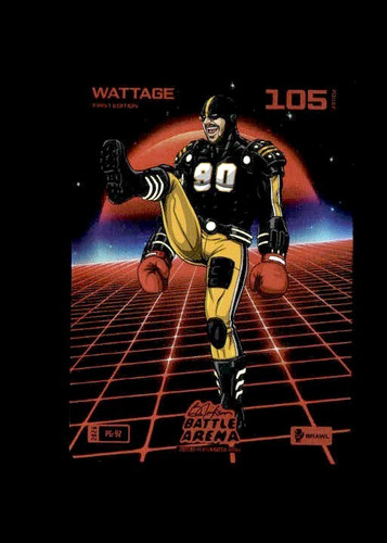 2026 Bo Jackson Battle Arena 1st Ed. Wattage Power Glove Battlefoil #PG-92 Mint