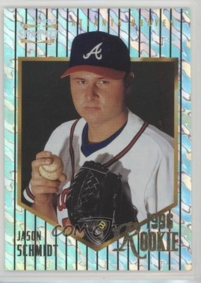 1996 Pinnacle Summit 1996 Rookie Above and Beyond Jason Schmidt #184 0q3