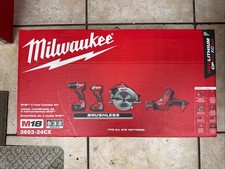 Milwaukee Tool 3693-24Cx M18 4-Tool Combo Kit