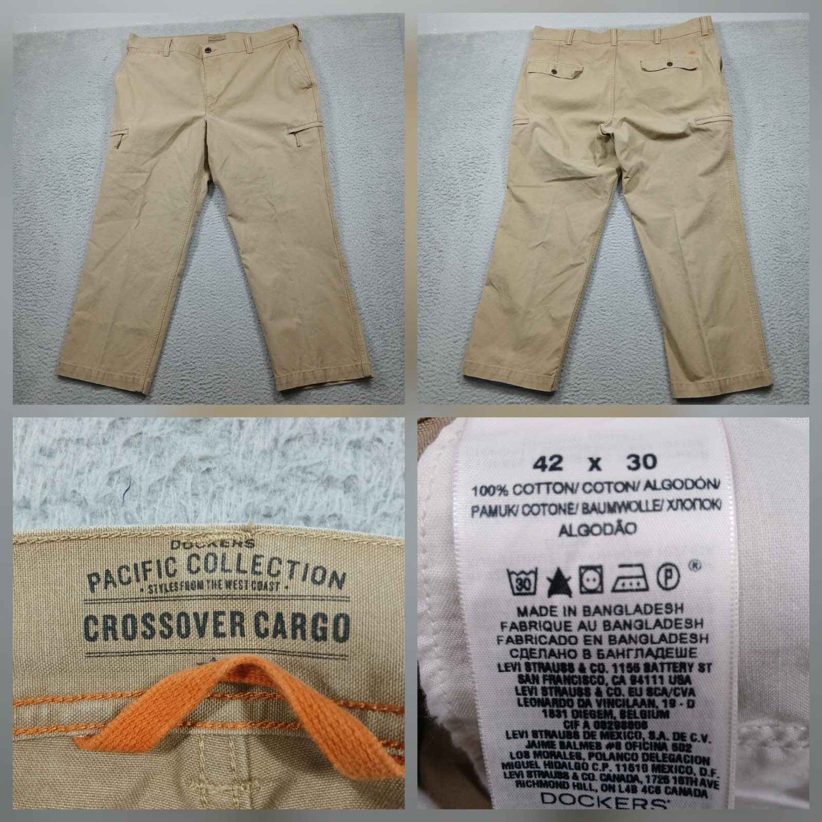 Men's 42x30 Khaki