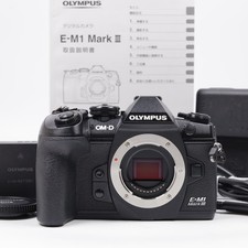 Olympus OM-D E-M1 Mark III Camera Body Shutter Count:1842 Top Mint 5589V