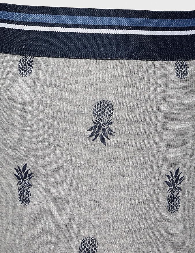 Amz Men's Underwear Boxer Briefs, Comfortable Cotton, Tag-Free, Pack of 5, Large thumbnail 2