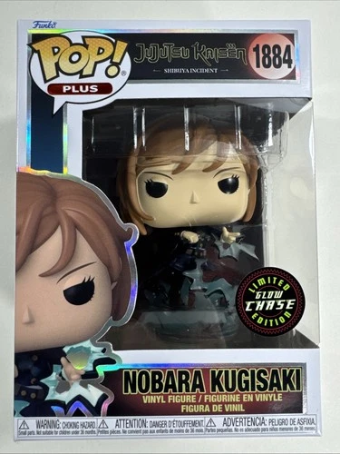 Funko Pop! PlusJujutsu Kaisen Nobara Kugisaki (Chase) (Glow) 1884 w Protector