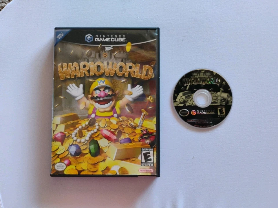 Wario World | Nintendo GameCube | Disco y Estuche | Sin Manual | Probado Limpio Foto 3 de 4