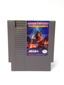 Wizards & Warriors II Iron Sword Nintendo NES USA Poster enthalten