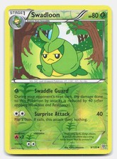 Swadloon 9/135 Uncommon Plasma Storm Pokemon Reverse Holo NM/LP on eBay