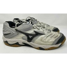 Mizuno Wave Rally Women's Size 9.5 Volleyball Sneakers Shoes White Tie 9KV-08909