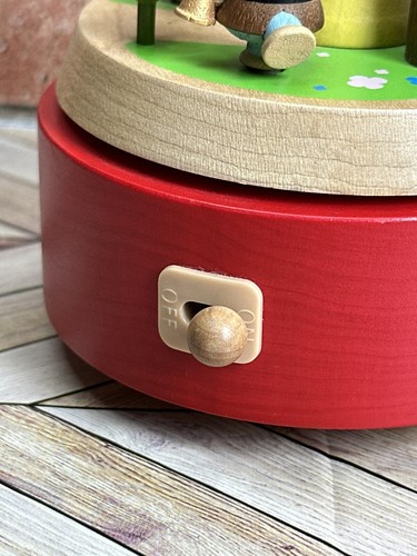 Disney Snow White & The Seven Darfs Mechanical Music Box Wooden Japan Limited - Picture 14 of 24