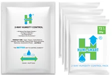 Humi-Smart 72% RH 2-Way Humidity Control Packet – 30 Gram 4 Pack