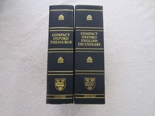 Compact Oxford English Dictionary And Thesaur...