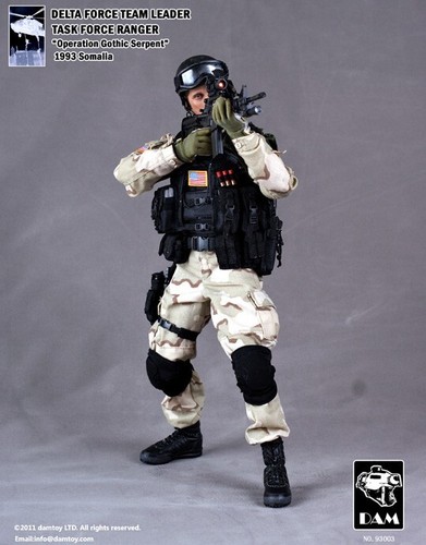 1/6 Damtoys 93003 Delta Force Team Leader Task Force Ranger 1993 In ...