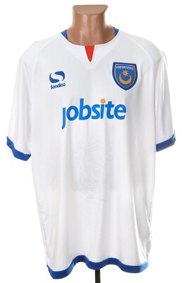 PORTSMOUTH 2015/2016 AWAY FOOTBALL SHIRT SONDICO SIZE XL ADULT