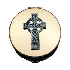 Cathedral Art (Abbey & CA Gift Celtic Cross PYX Container, Multi (PS141), 1.5...
