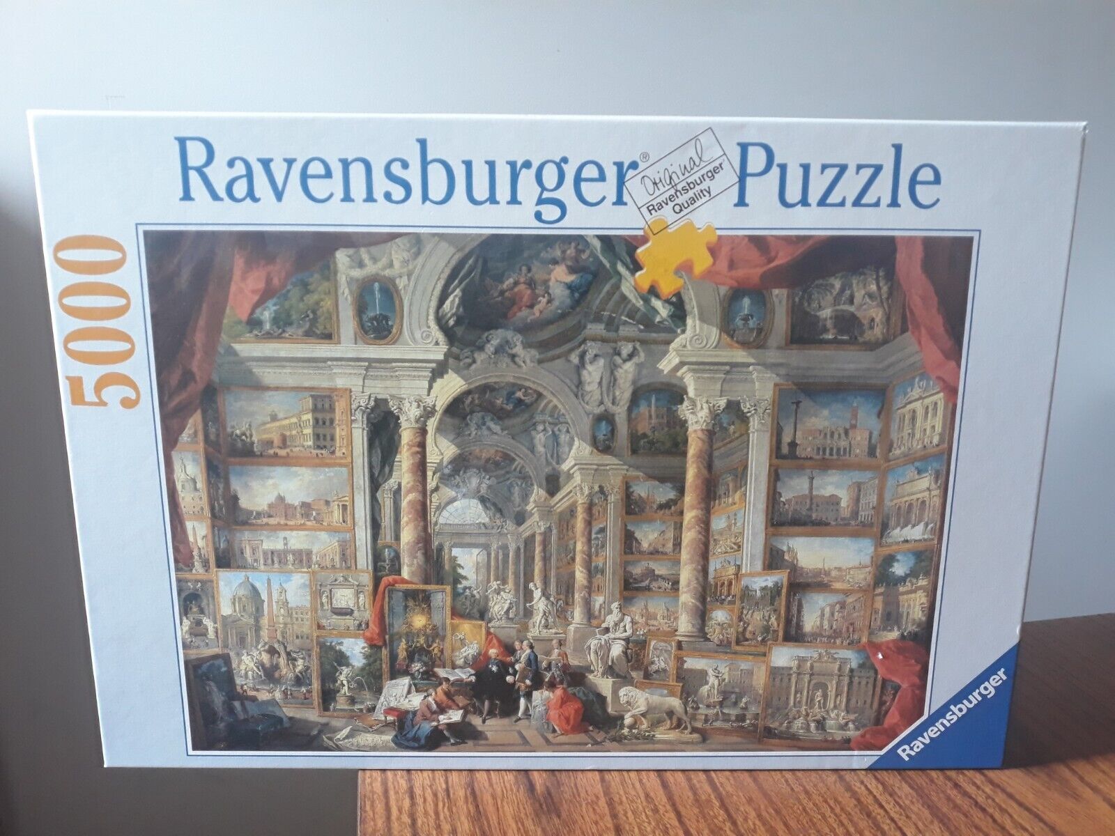 Tree sing Empirical Ravensburger 5000 Piece Puzzle Views Of Modern Rome Rare | eBay