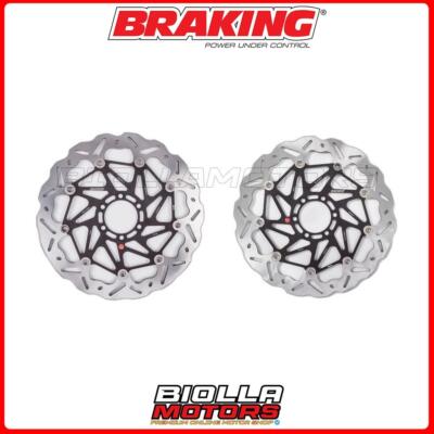 SATZ BREMSSCHEIBEN VORNE BRAKING KTM SUPER DUKE 990 2011 - [WAVE FLOATING] WK