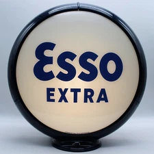 ESSO EXTRA 13.5" Gas Pump Globe - SHIPS FULLY ASSEMBLED! READY FOR YOUR PUMP!! 