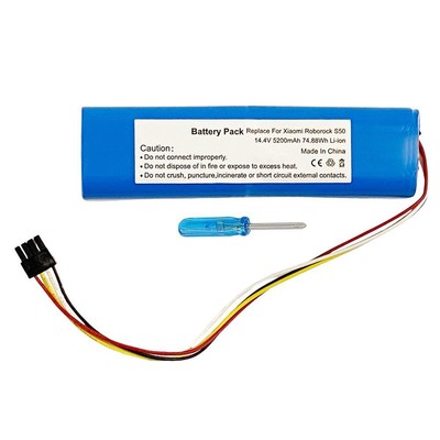 Xiaomi Mijia Roborock T4 T6 T7 T60 T61 T65 E4 Vacuum Battery BRR-2P4S-5200S