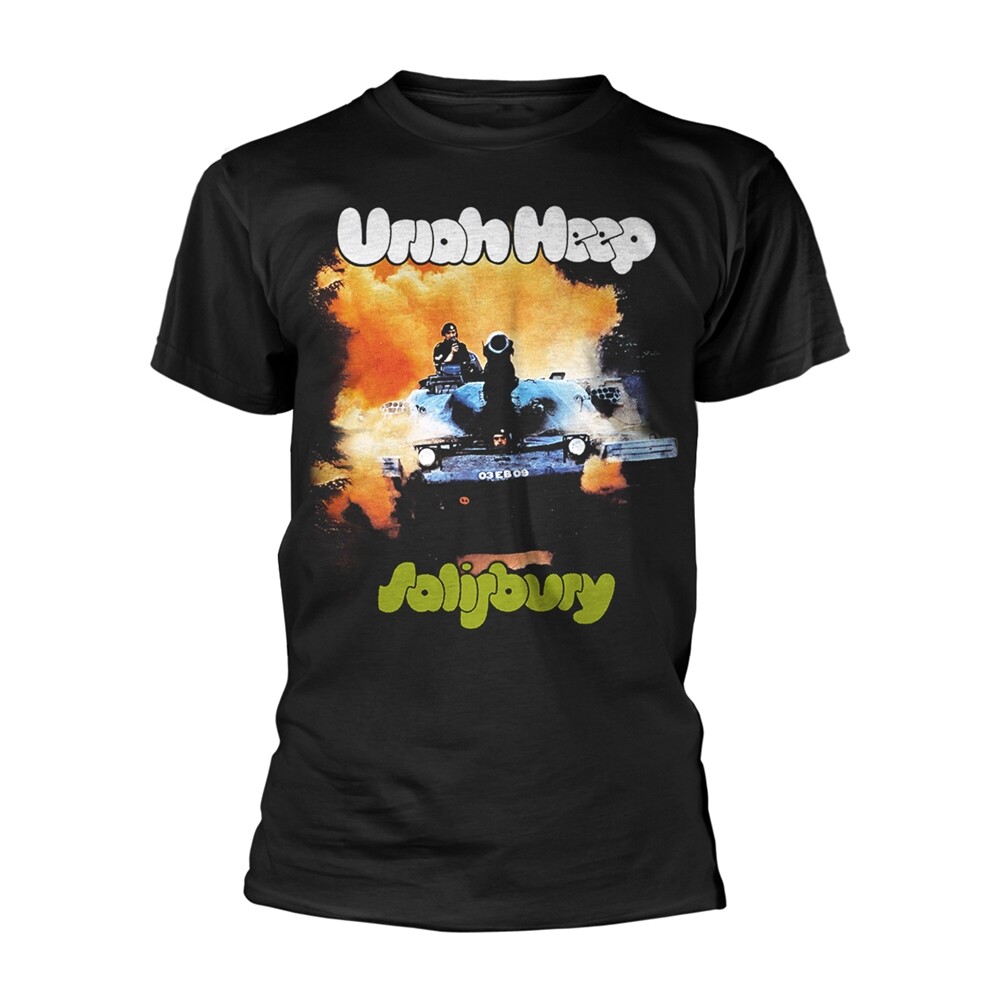 URIAH HEEP - SALISBURY BLACK T-Shirt Medium