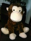Monkey Stuffed Animal * Large Great Condition! ~ 30" Tall by Darice, Inc. — photo 1
