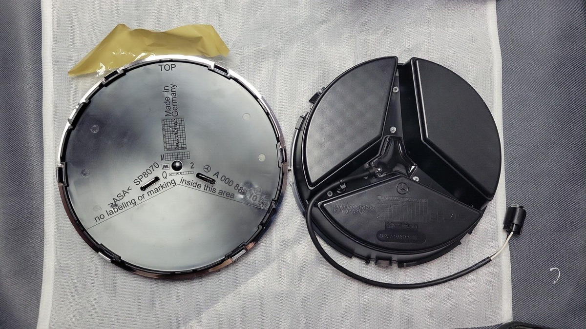Emblem Mercedes-Benz Illuminated Mercedes Part#000 888 10 00 | eBay