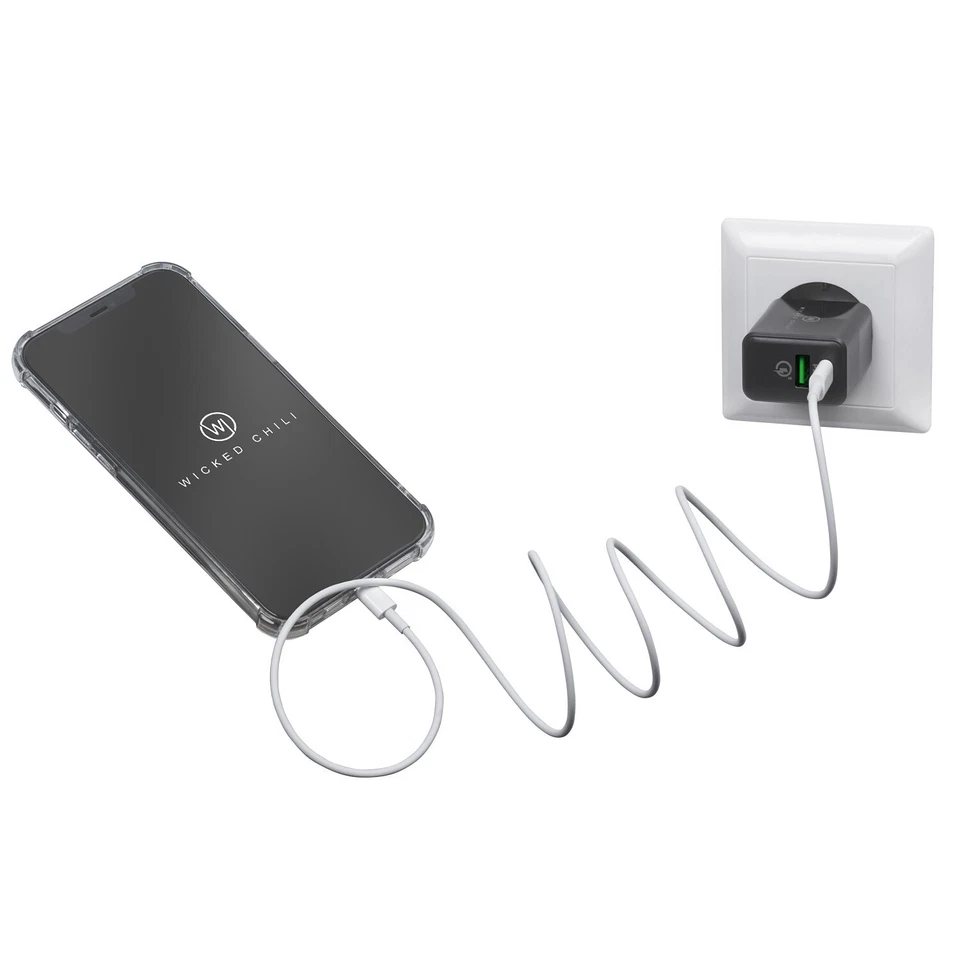 20W Schnellladegerät DUAL USB-C USB für iPhone 14 Samsung Charger QC PD Netzteil - Bild 3 von 4