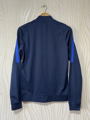 BARCELONA TRAINING FOOTBALL SOCCER TRACK TOP JACKET NIKE sz S MEN