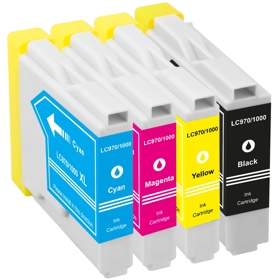 4x Patronen XL PlatinumSerie für Brother MFC-235C MFC-260C DCP-135C DCP-150C LC- - Bild 2 von 2