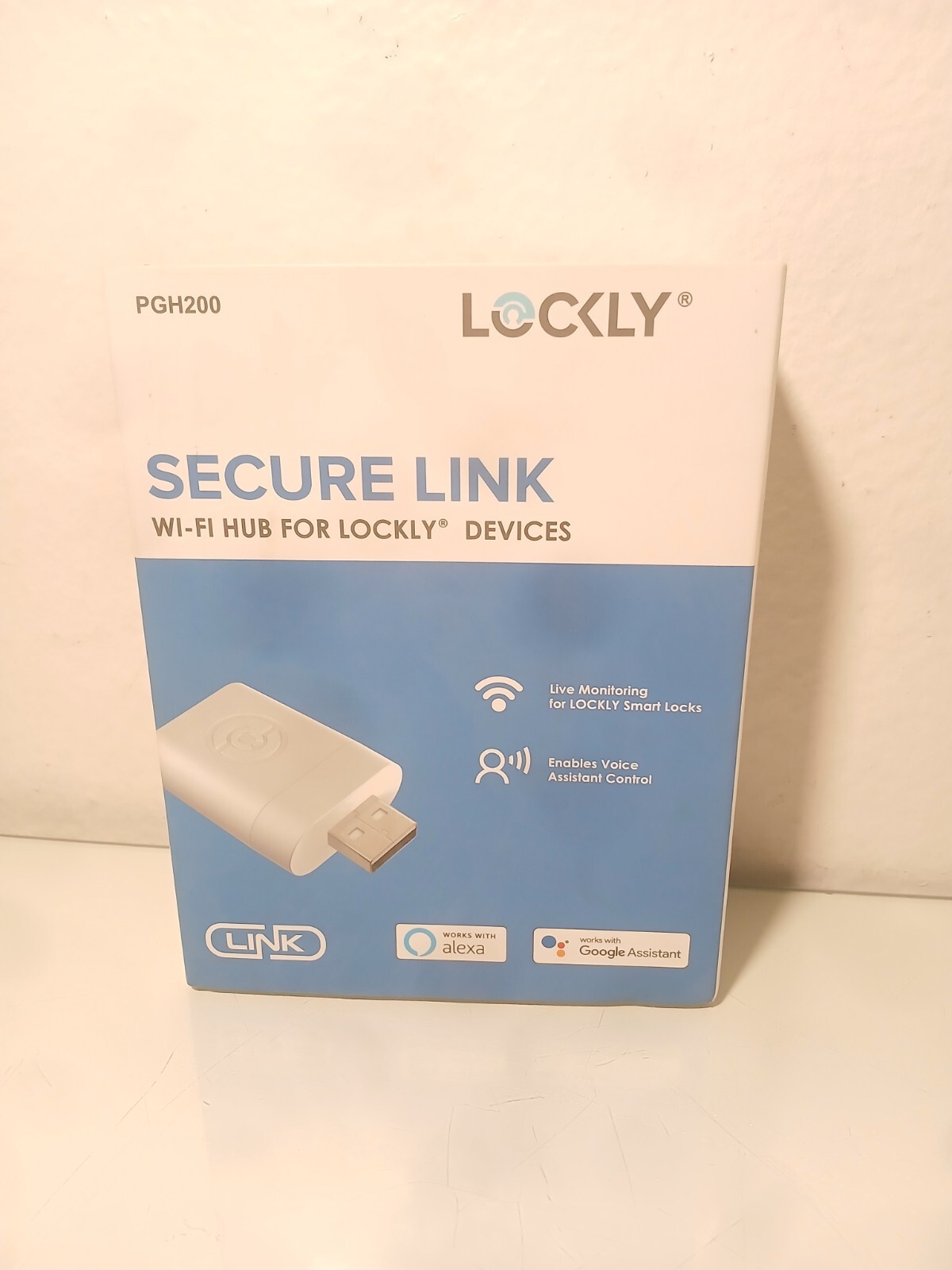 Lockly Secure LINK Wi-Fi Smart Hub For LOCKLY Devices (PGH200)