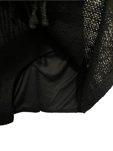 Waverly grey Liberant black fringe wool skirt Size 4 NWT - Picture 2 of 7