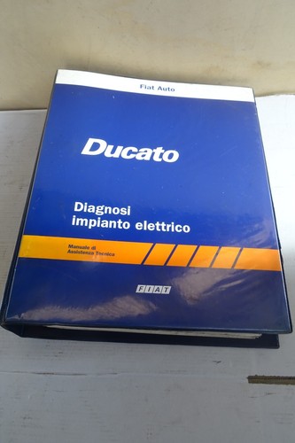 manuale officina Fiat Ducato diagnosi impianto elettrico 1993