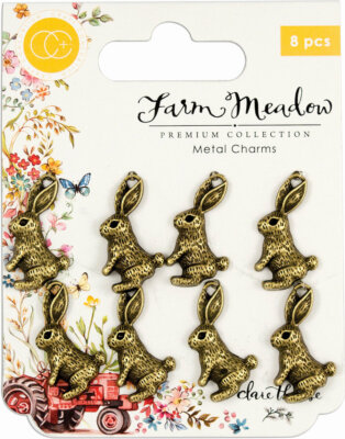 Craft Consortium Hase Kaninchen Metall Charms Ostern Wald Geburtstag Karten basteln