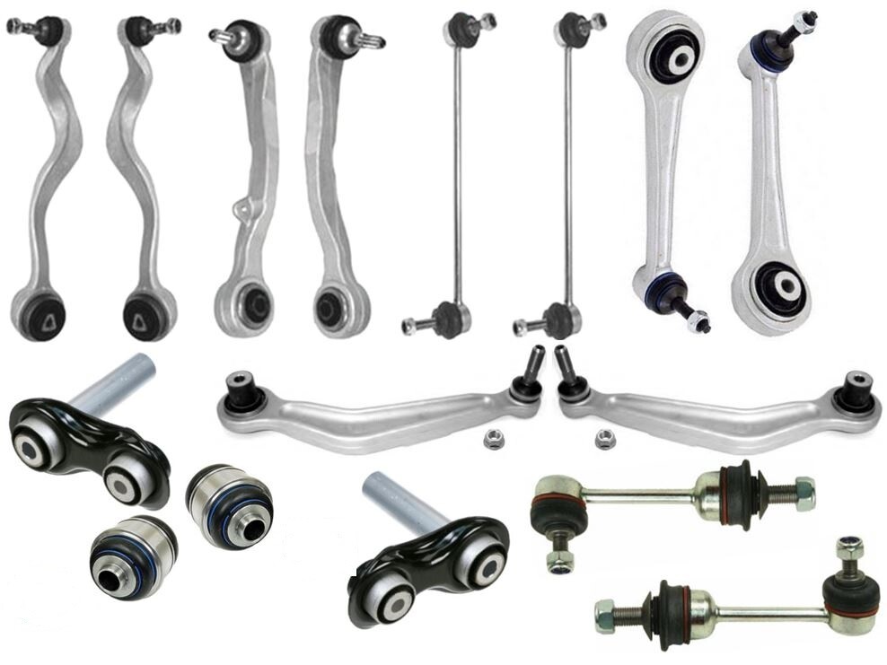 BMW 5 E60 SUSPENSION TRACK ARM + TIE ROD END & LINK FRONT & REAR 3 YEAR WARRANTY eBay