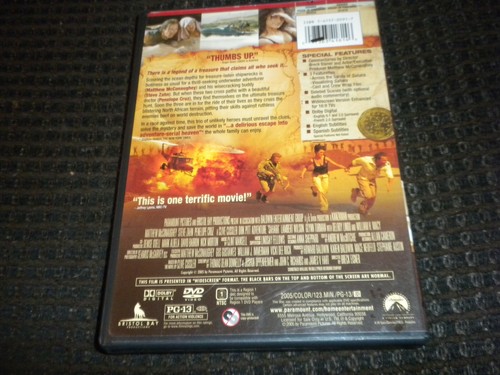 Sahara (DVD, 2005, Widescreen) - Picture 3 of 4