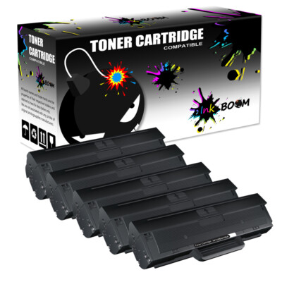 5 Toner Cartridge replace for HP W1105A 105A Laser 107a 107w MFP 135w 137fnw