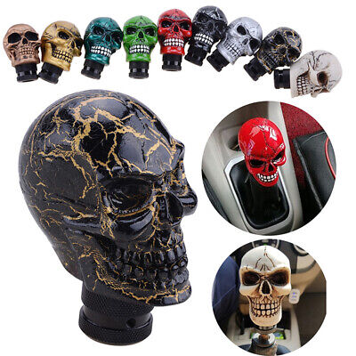 Bashineng Bone Skull Shift Knob Car Accessories Resin Universal Manual Automatic Transmission Gear Knob Shifter Lever 