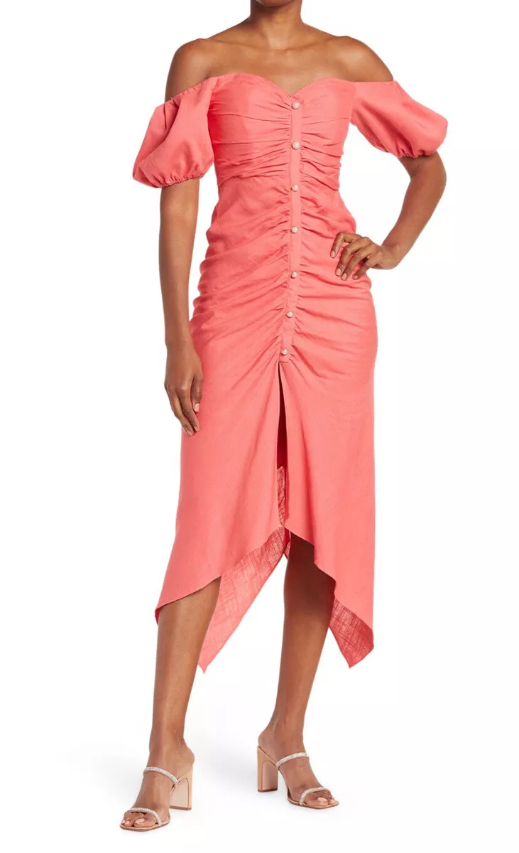 Ronny kobo top pink dress