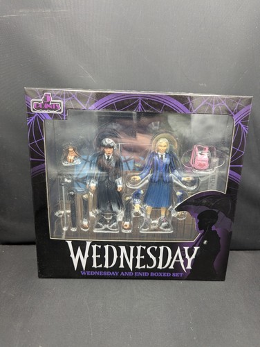 Wednesday and Enid Boxed Set Addams Family 5 points action figures - 第 1/3 張圖片