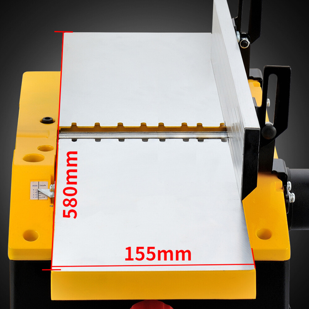 220V 1800W Benchtop Planer Thicknesser Adjustable Electric Woodworking
