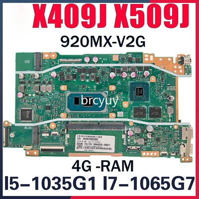X409JA For ASUS X509JP X409JP X509JB X509JA Motherboard I3 I5 CPU