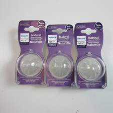 PHILIPS Avent Natural Response Nipple Flow 3 1M 4 Count lot