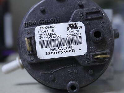 Carrier Bryant Honeywell HK06WC069 Interruttore Pressione Aria - Foto 12