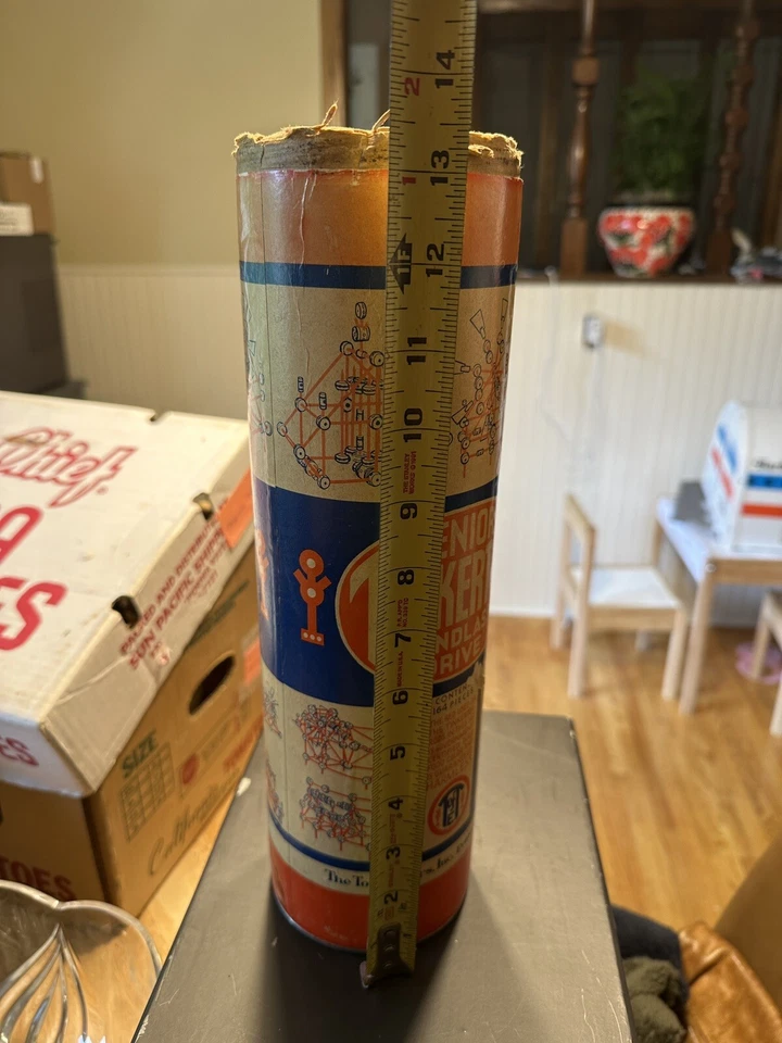 Vintage Mixed Lot 485 Tinker Toys, 1953 Canister 1986 Instruction And Idea Book - Image 3 of 4